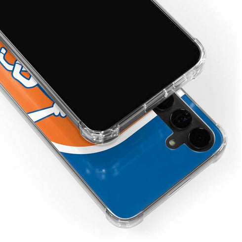 NFL Denver Broncos Retro Logo Galaxy S24 Plus Clear Case
